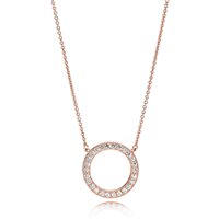 Collana Pandora Donna in Lega metallica Zirconia 580515CZ-45 - 580515CZ-45